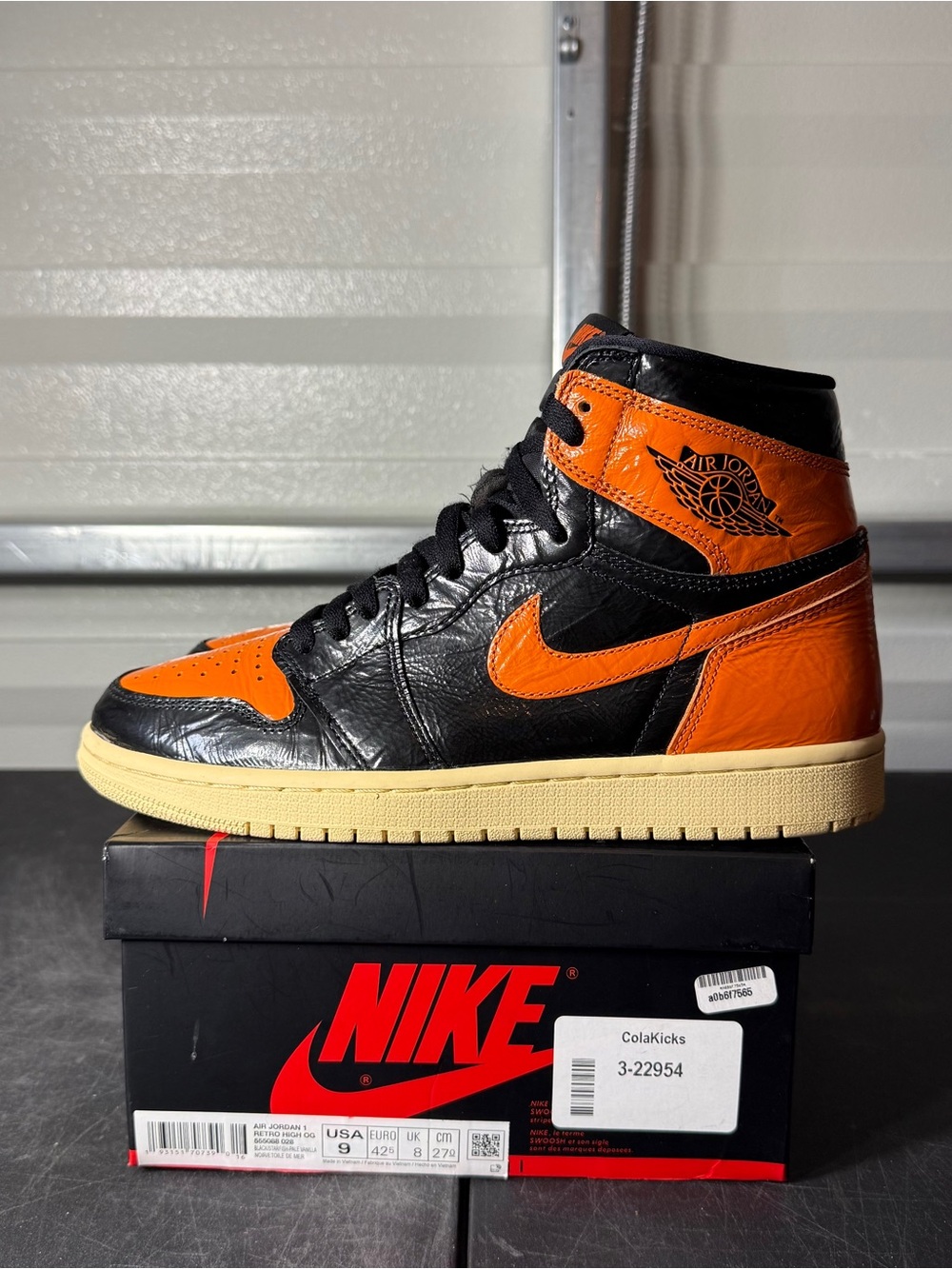 Size 9 - Air Jordan 1 Shattered Backboard 3.0